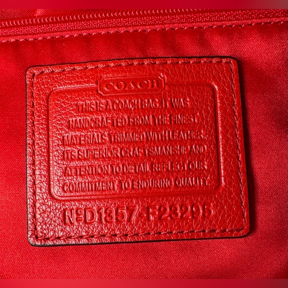 Coach Park Signature North/South Tote, style No. D1357-F23295 & Wallet both NWT - Picture 9 of 17